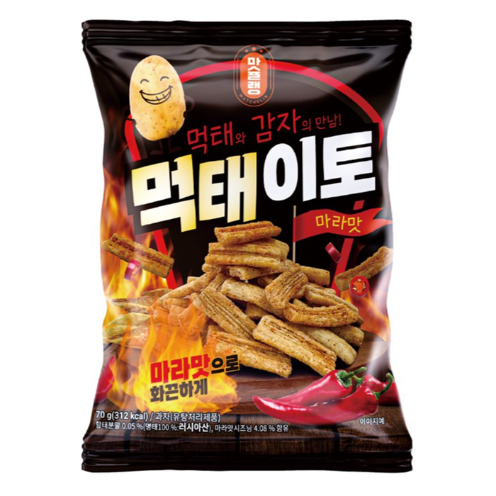 [유앤아이]먹태이토 마라맛 70g