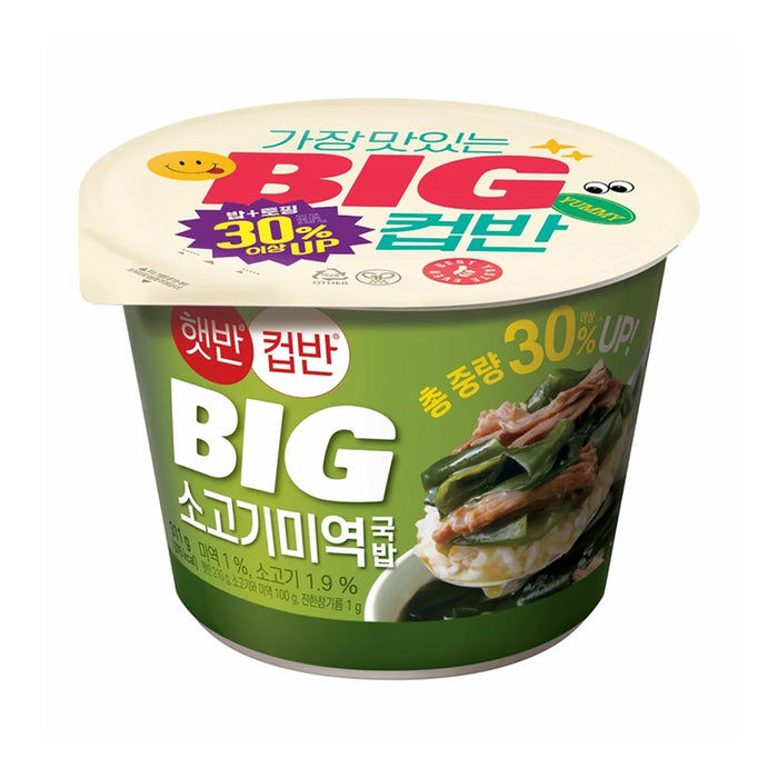 햇반컵반 BIG 소고기미역국밥 311g