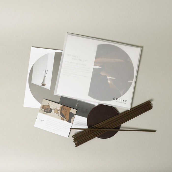 필릿 세라믹 오브제 디퓨저 크림아이보리 140ml