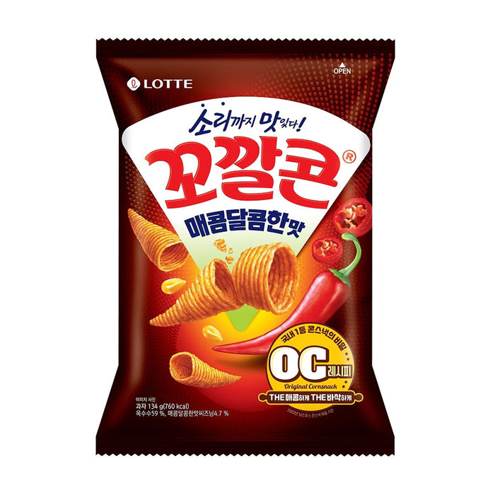 [롯데]꼬깔콘 매콤달콤한맛 134g